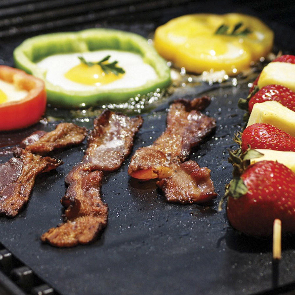 3Pcs Nonstick Bbq Mats Tpfe He - огляд і ціна Outdoor Gas Stove