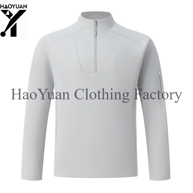 Men's Half Zip Long Sleeved Sh - огляд і ціна Outdoor Camping Winter