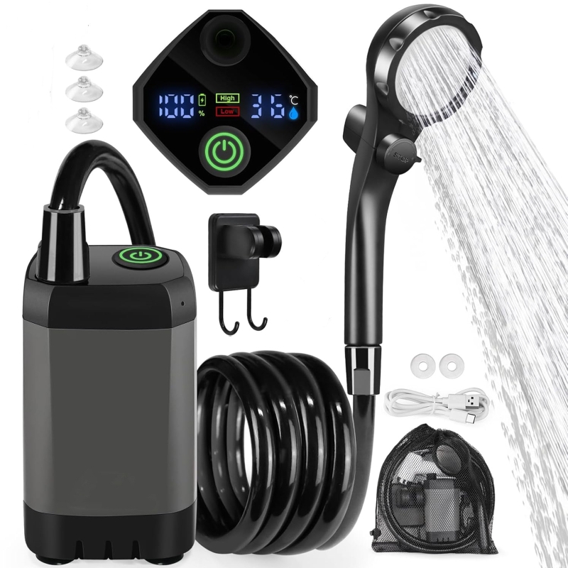 Outdoor Electric Shower Set LE - огляд і ціна Outdoor Camping Showers