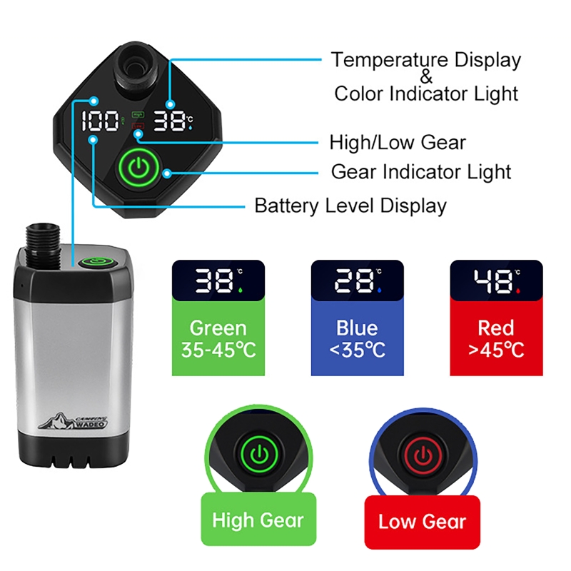 Outdoor Electric Shower Set LE - огляд і ціна Outdoor Camping Showers
