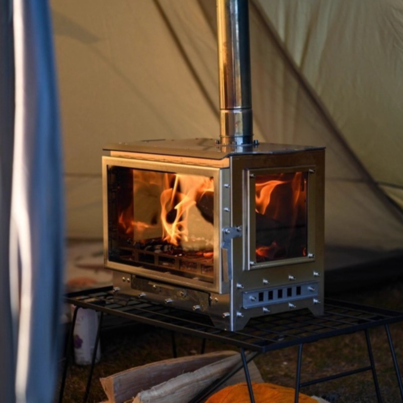 Winter Camping Firewood Stove  - огляд і ціна Outdoor Camping Fireplace