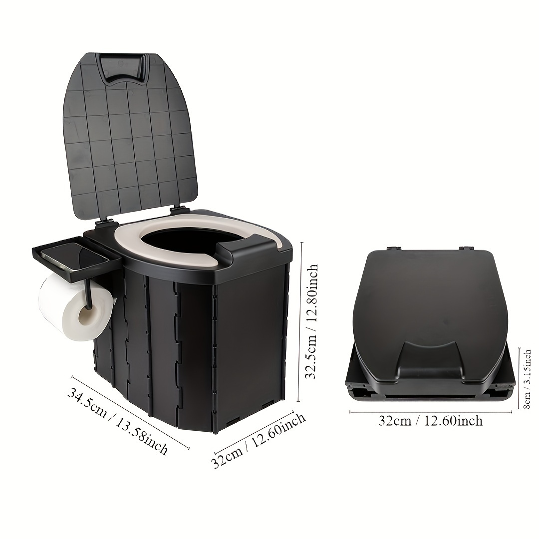 Portable Folding Toilet with P - огляд і ціна Outdoor Camping Floor Mat