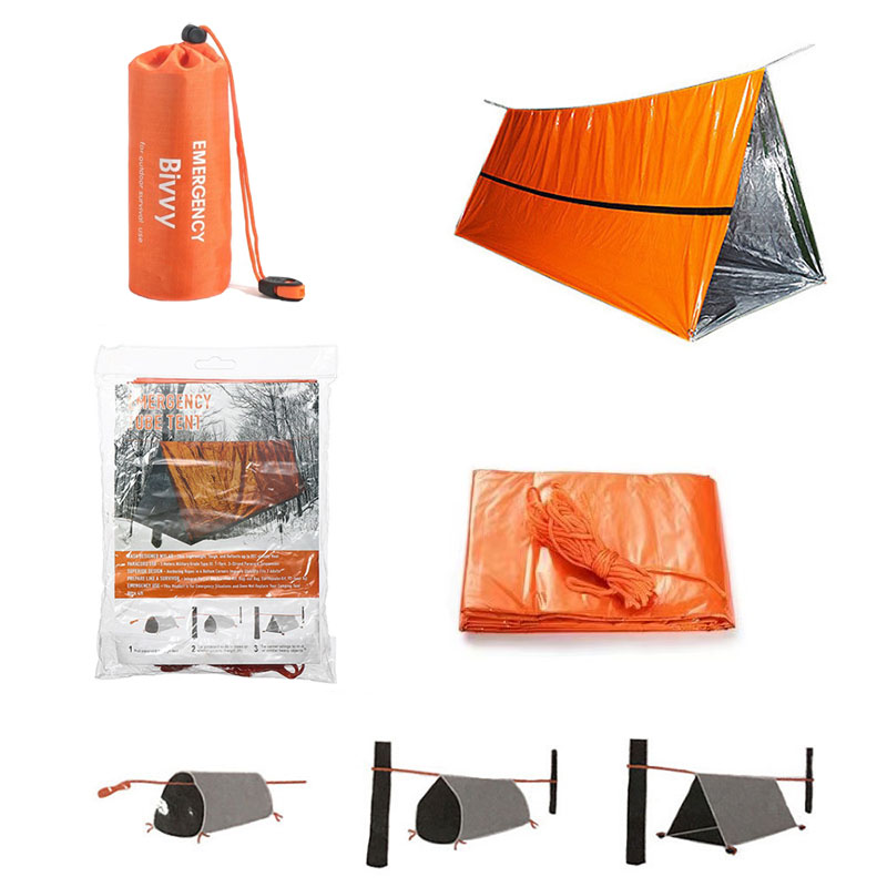 2 Person Emergency Shelter Biv - огляд і ціна Emergency Mylar Blanket