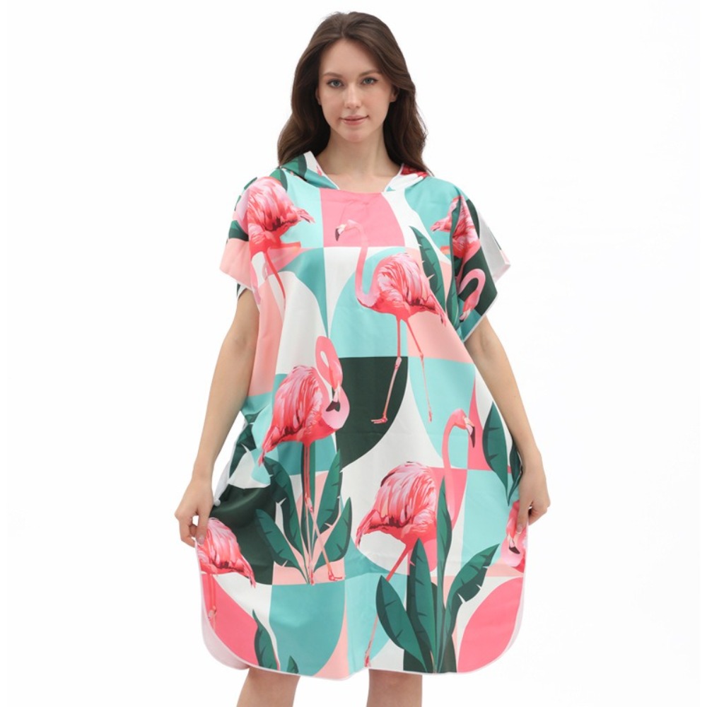 Flamingo Woman Bathrobe 31.5x3 - огляд і ціна Camp Towel Microfiber