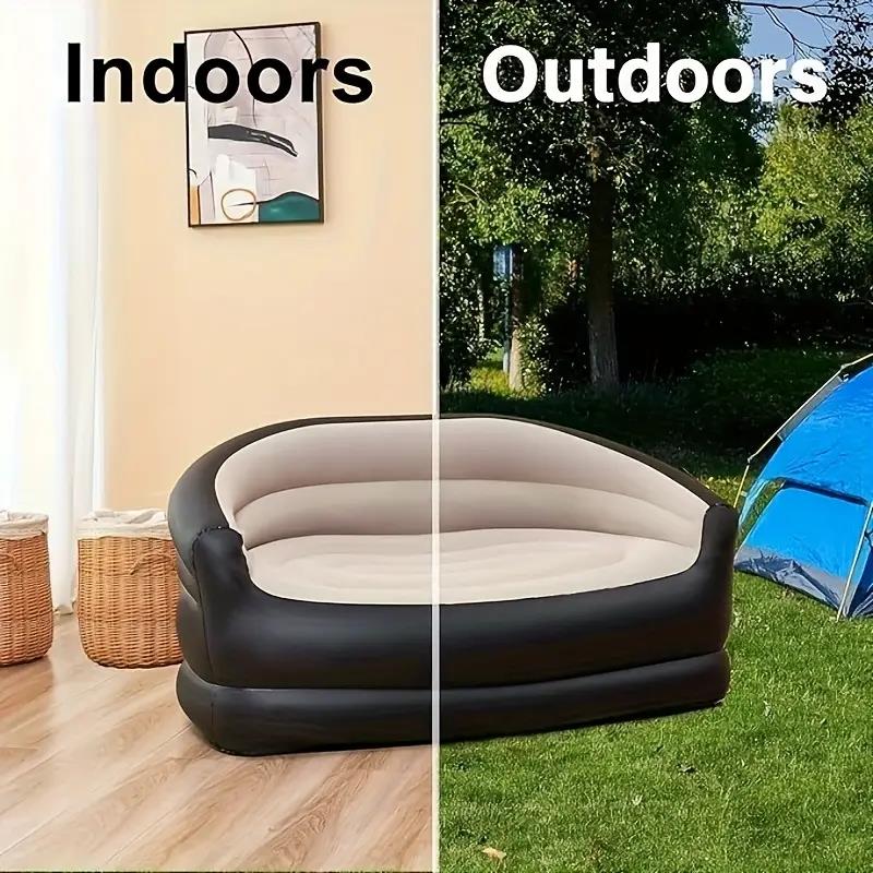 Outdoor Portable Inflatable Be - огляд і ціна Outdoor Camping Recliner