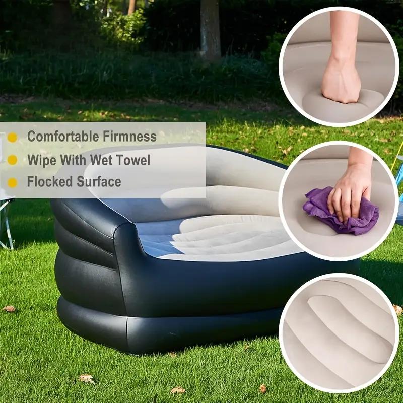 Outdoor Portable Inflatable Be - огляд і ціна Outdoor Camping Recliner
