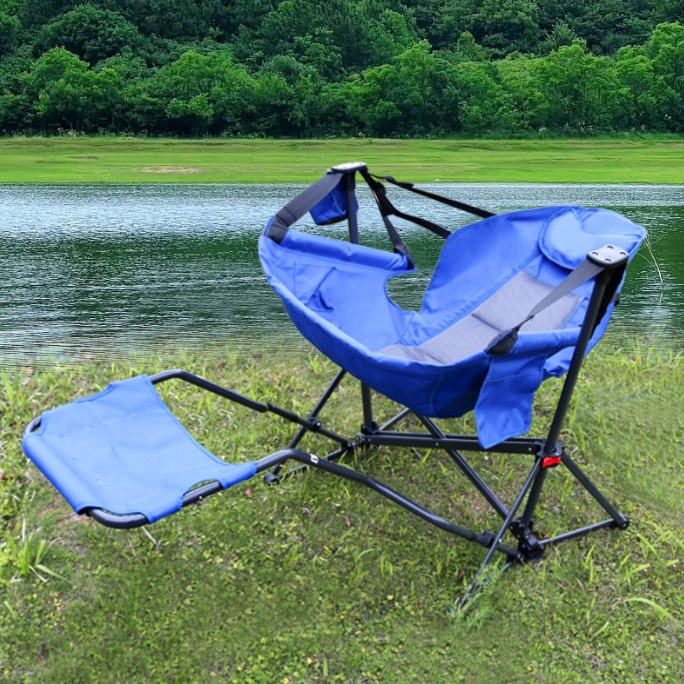 Swinging Portable Folding Camp - огляд і ціна Outdoor Camping Rocker