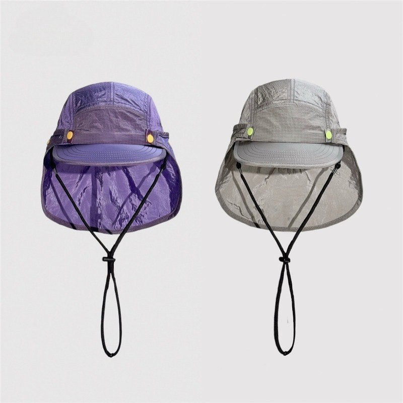 Japanese Detachable Shawl Suns - огляд і ціна Camping Outdoor Quick Drying Sun Neck Protection Cap Hat