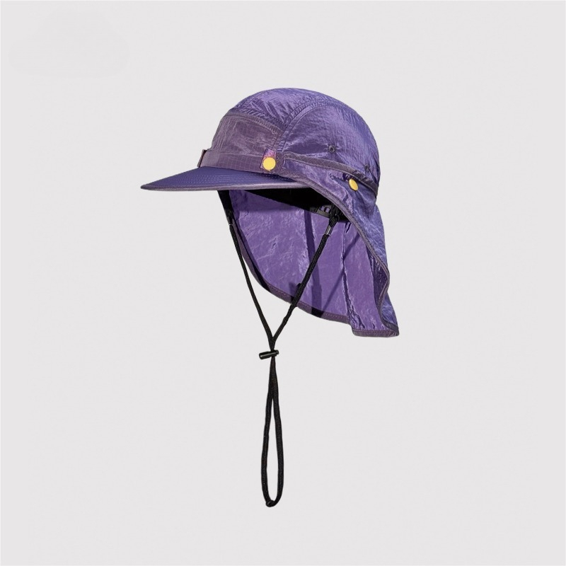 Japanese Detachable Shawl Suns - огляд і ціна Camping Outdoor Quick Drying Sun Neck Protection Cap Hat