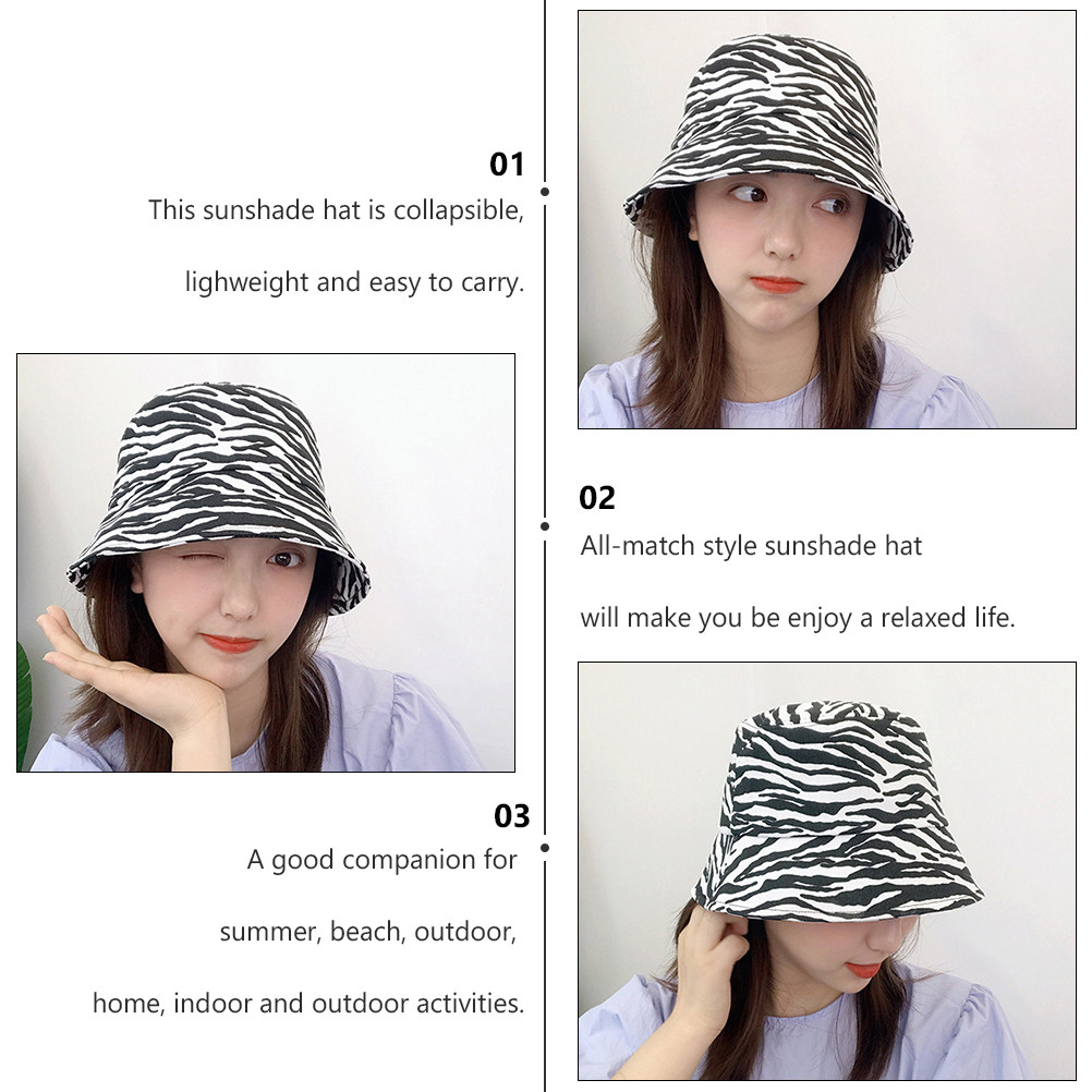 Zebra Stripe Sun Hat Lightweig - огляд і ціна Outdoor Camping Activities For Adults