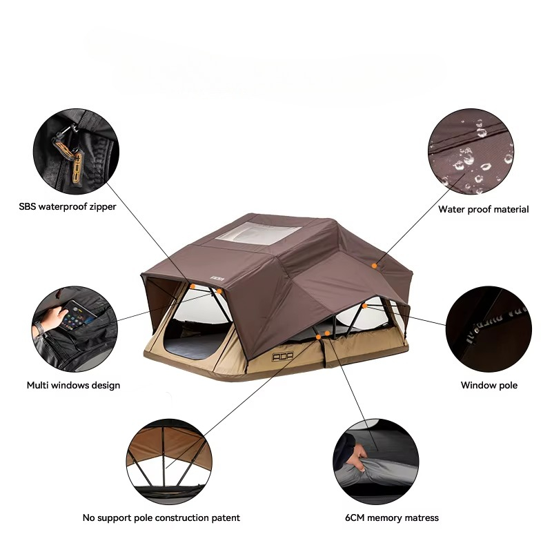 Overland Softshell Rooftoptent - огляд і ціна Camping Tent