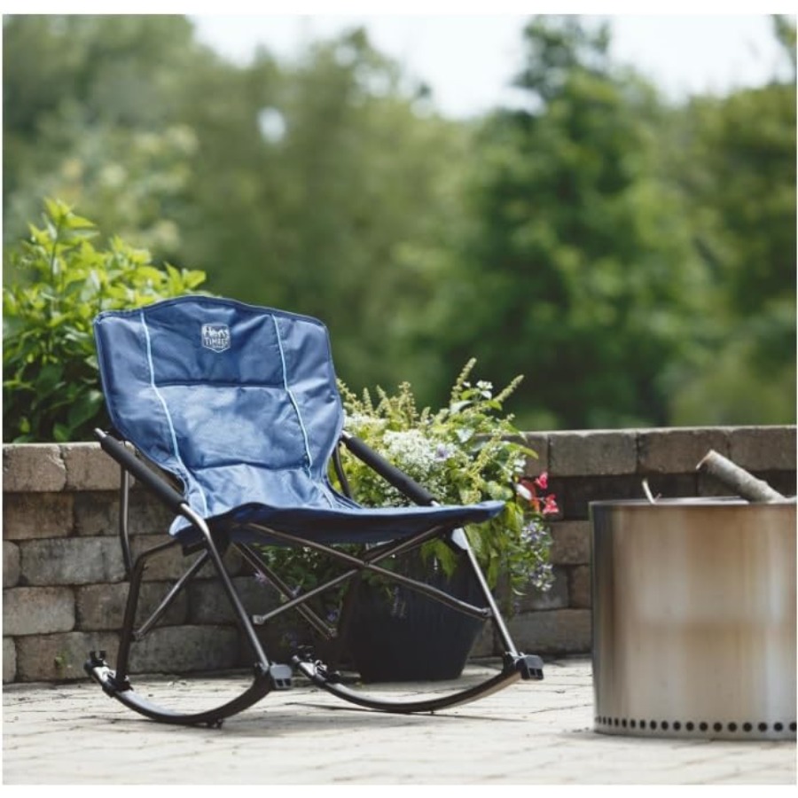 Folding Rocking Camping Chair  - огляд і ціна Outdoor Camping Rocker