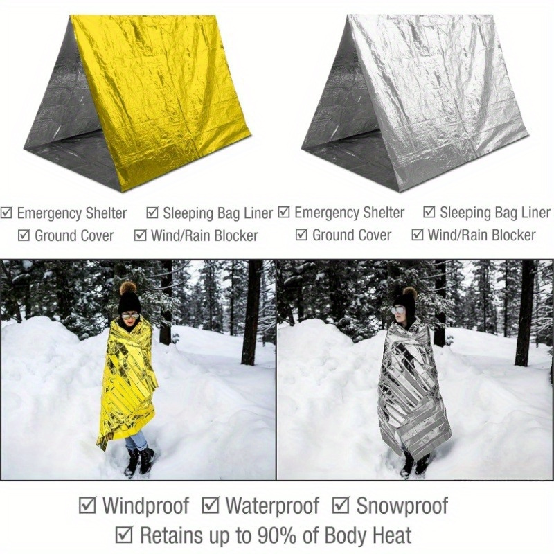 Emergency Mylar Insulation Bla - огляд і ціна Emergency Mylar Blanket