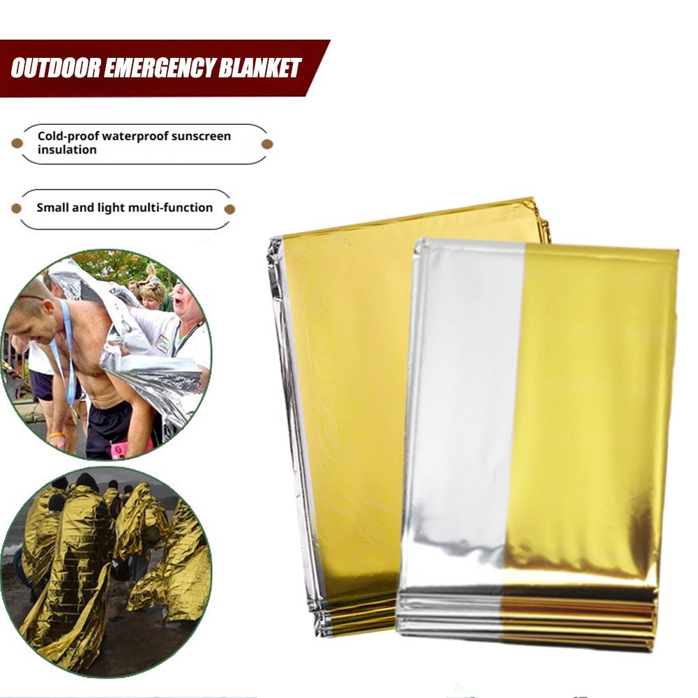 Hypothermia Rescue First Aid C - огляд і ціна Emergency Mylar Blanket