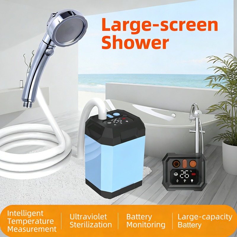5400mAh/9000mAh Outdoor Portab - огляд і ціна Outdoor Camping Showers