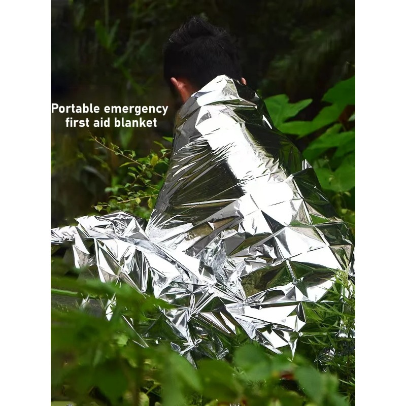 1/4pcs Emergency Mylar Thermal - огляд і ціна Emergency Mylar Blanket