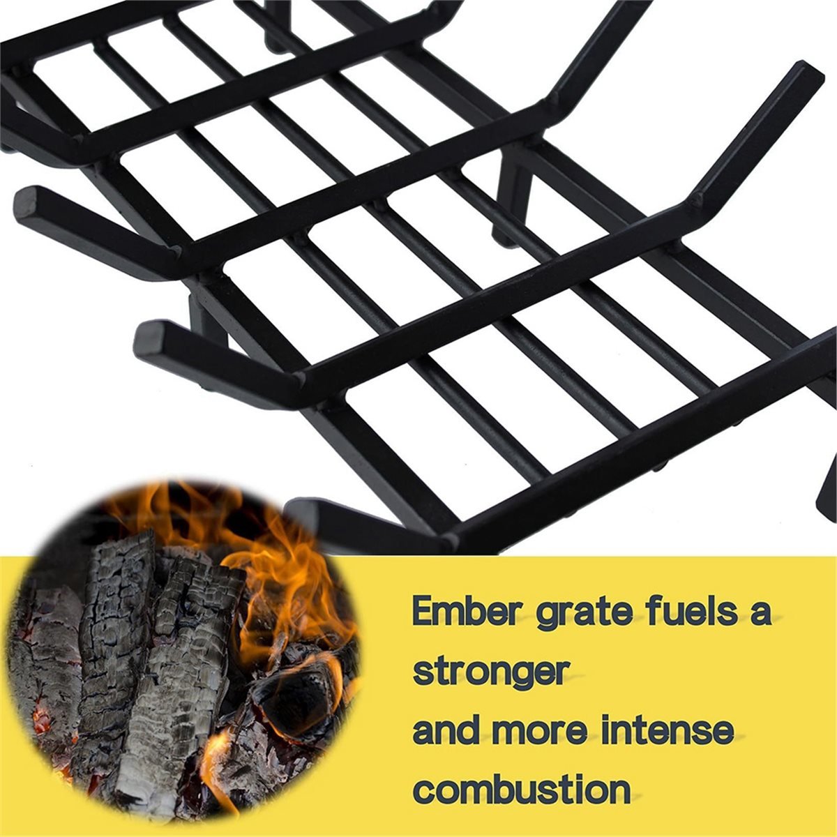 NEW Fireplace Log Grate - Fire - огляд і ціна Outdoor Camping Fireplace