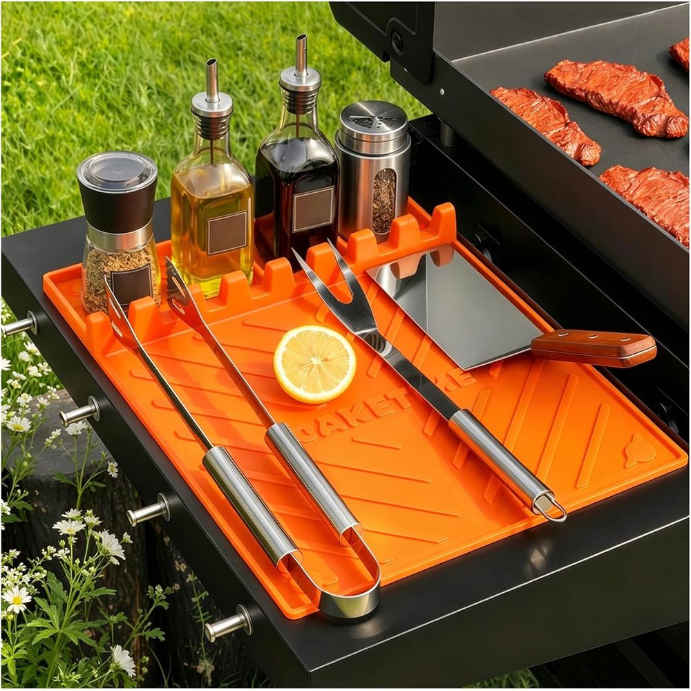 Silicone Grill Mats or Griddle - огляд і ціна Outdoor Camping Grill