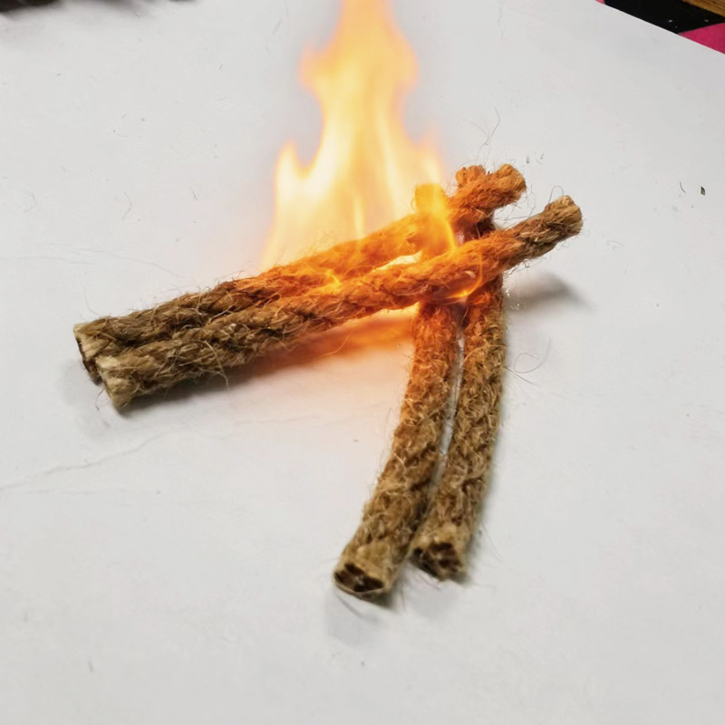 Outdoor Mini Wax Hemp Rope Por - огляд і ціна Outdoor Camping Fireplace