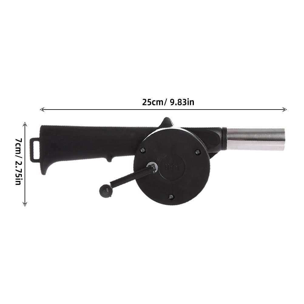 4Pcs Hand Crank Barbecue Fan B - огляд і ціна Outdoor Camping Fireplace