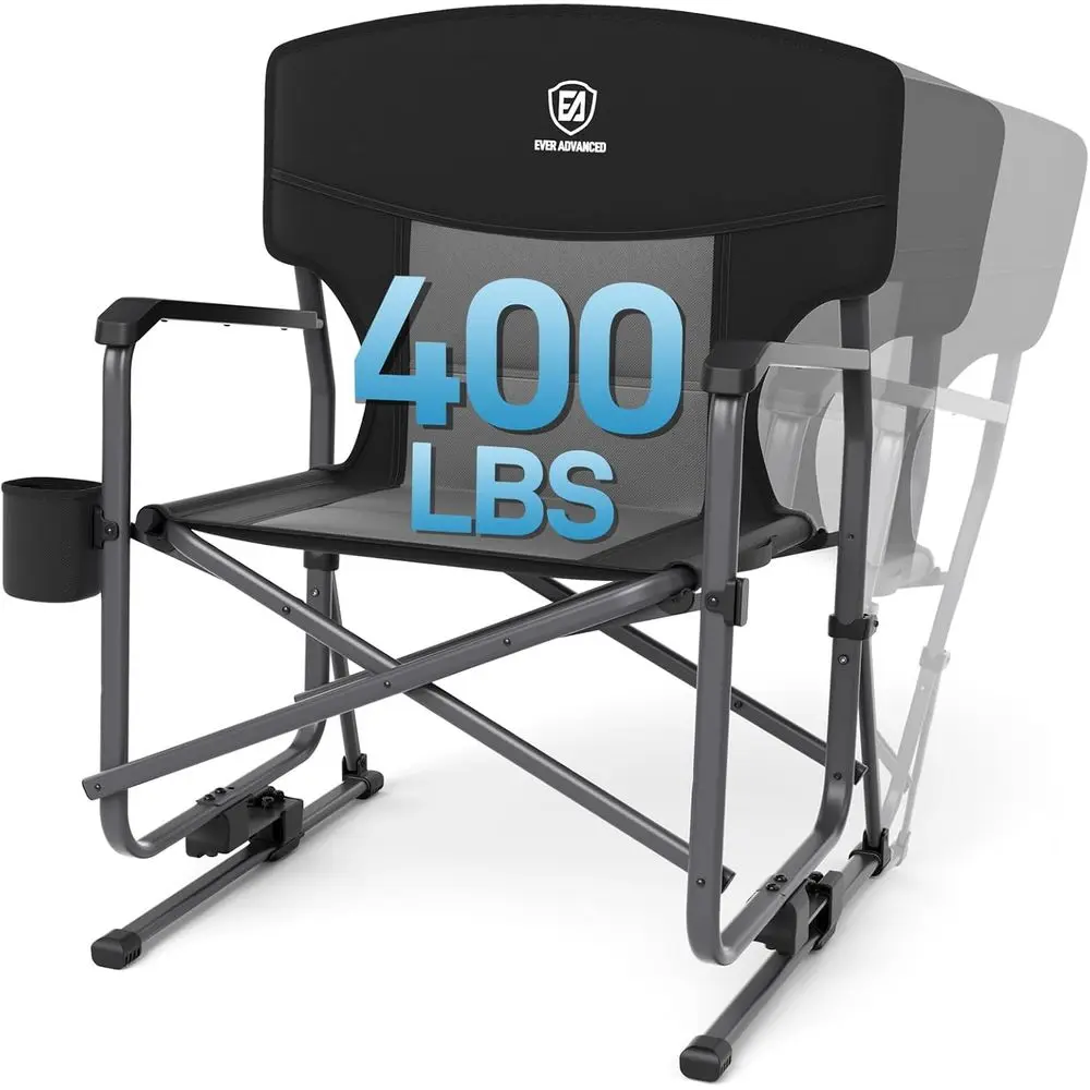 Durable Black Camping Rocker C - огляд і ціна Outdoor Camping Rocker