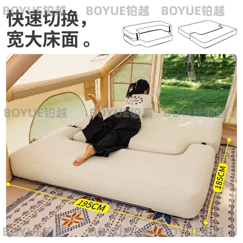 Outdoor Brushed Inflatable Sof - огляд і ціна Outdoor Camping Recliner