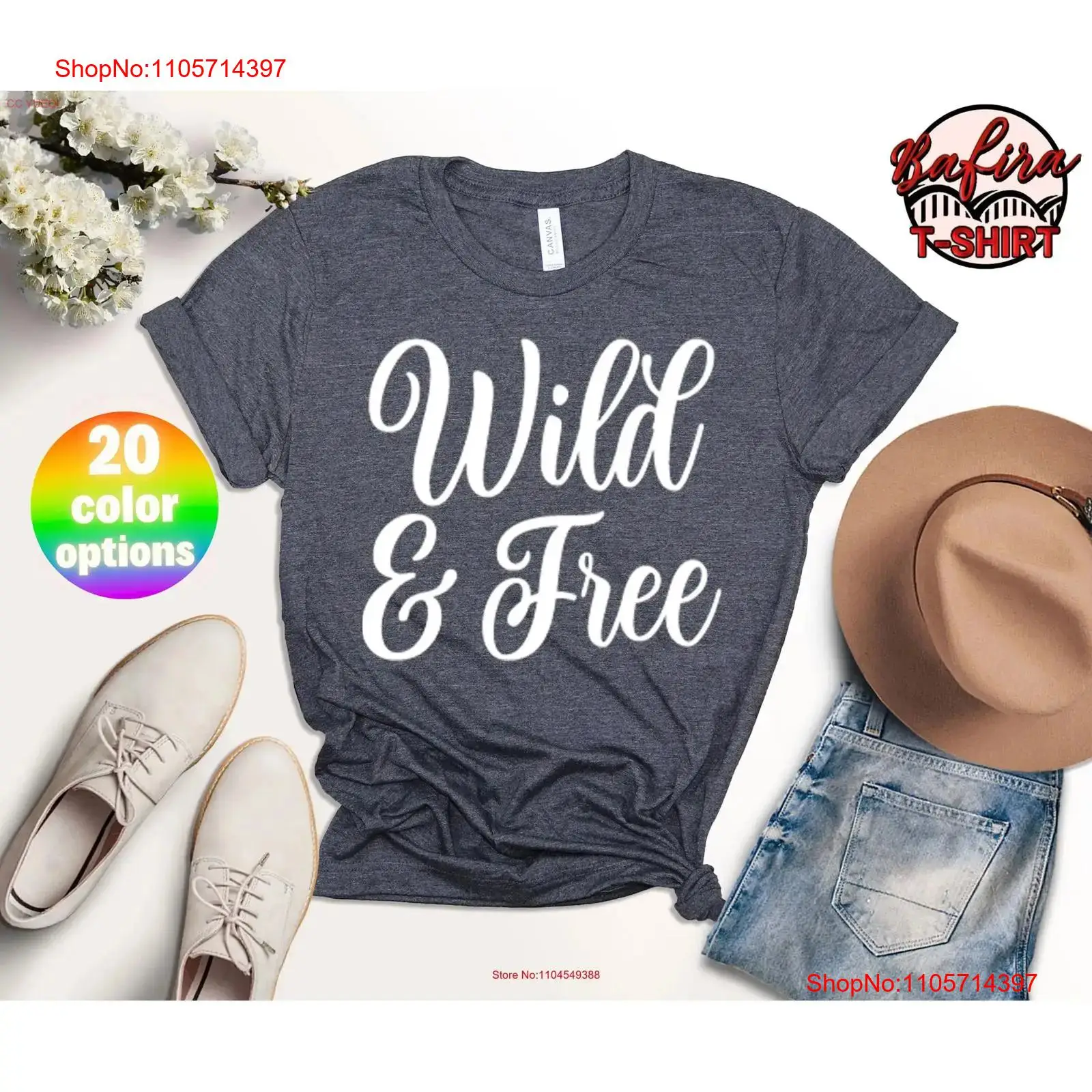 Wild And Free T Shirt All Good - огляд і ціна Outdoor Camping Quotes