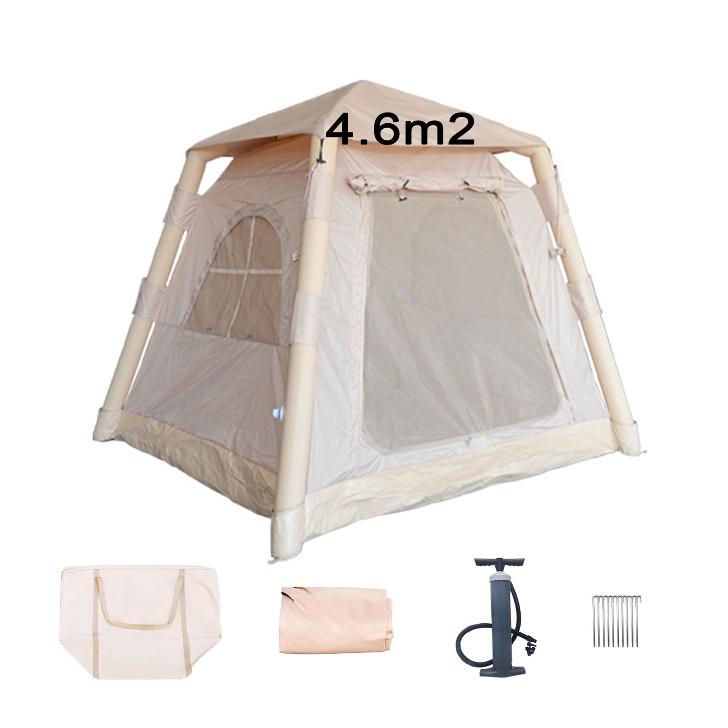 Lightweight Inflatable Tent 4. - огляд і ціна Camping Tent