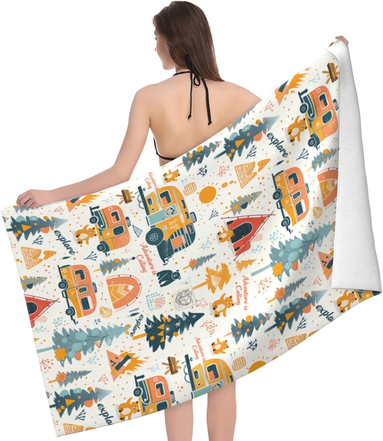 Camping Adventure Beach Towel  - огляд і ціна Camp Towel Microfiber