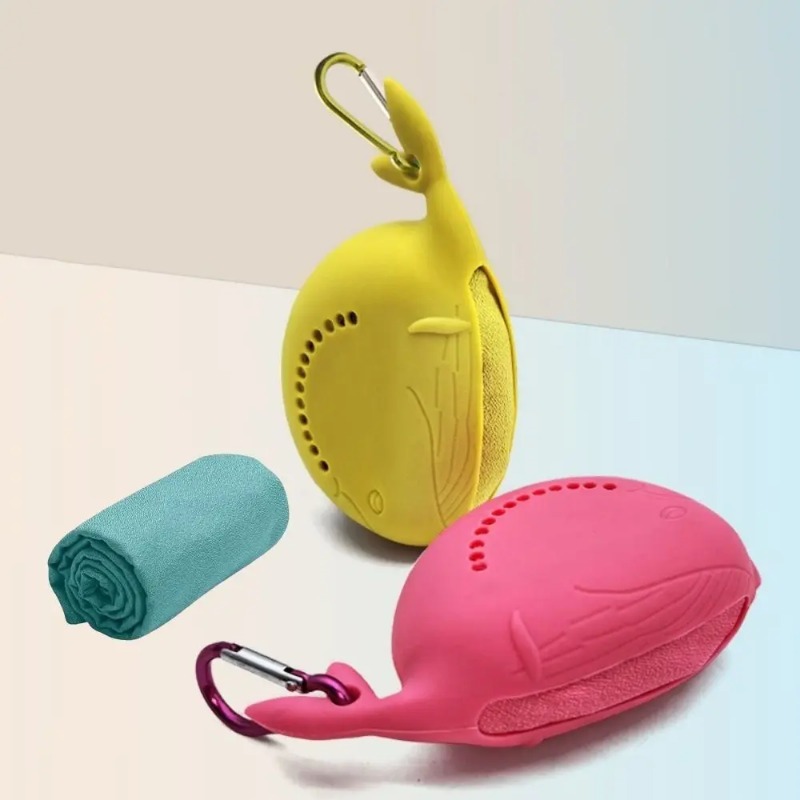 Portable Silicone Case&Lightwe - огляд і ціна Camp Towel Microfiber