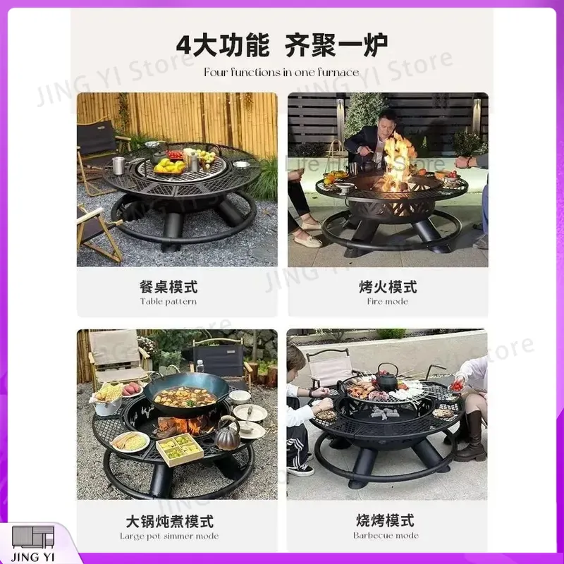 CX010AJ Portable Outdoor Charc - огляд і ціна Outdoor Camping Fireplace