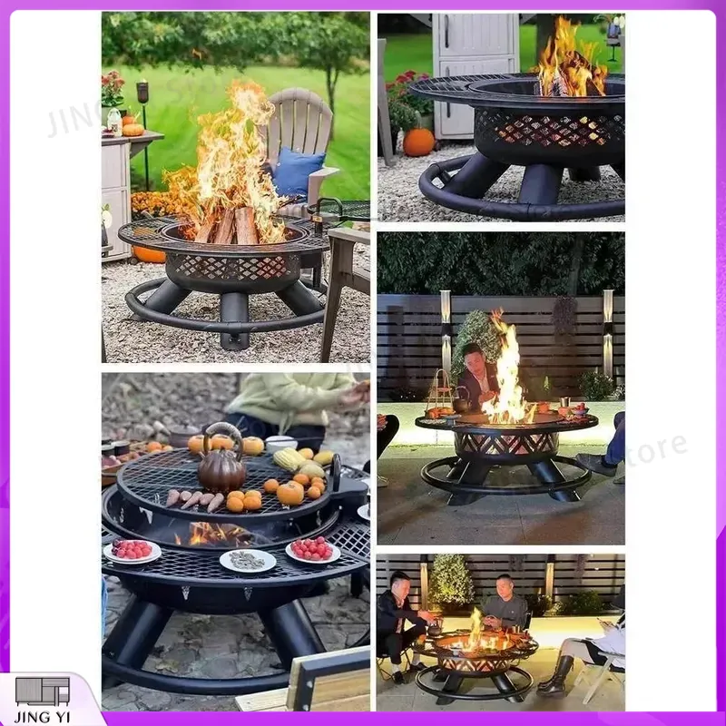 CX010AJ Portable Outdoor Charc - огляд і ціна Outdoor Camping Fireplace