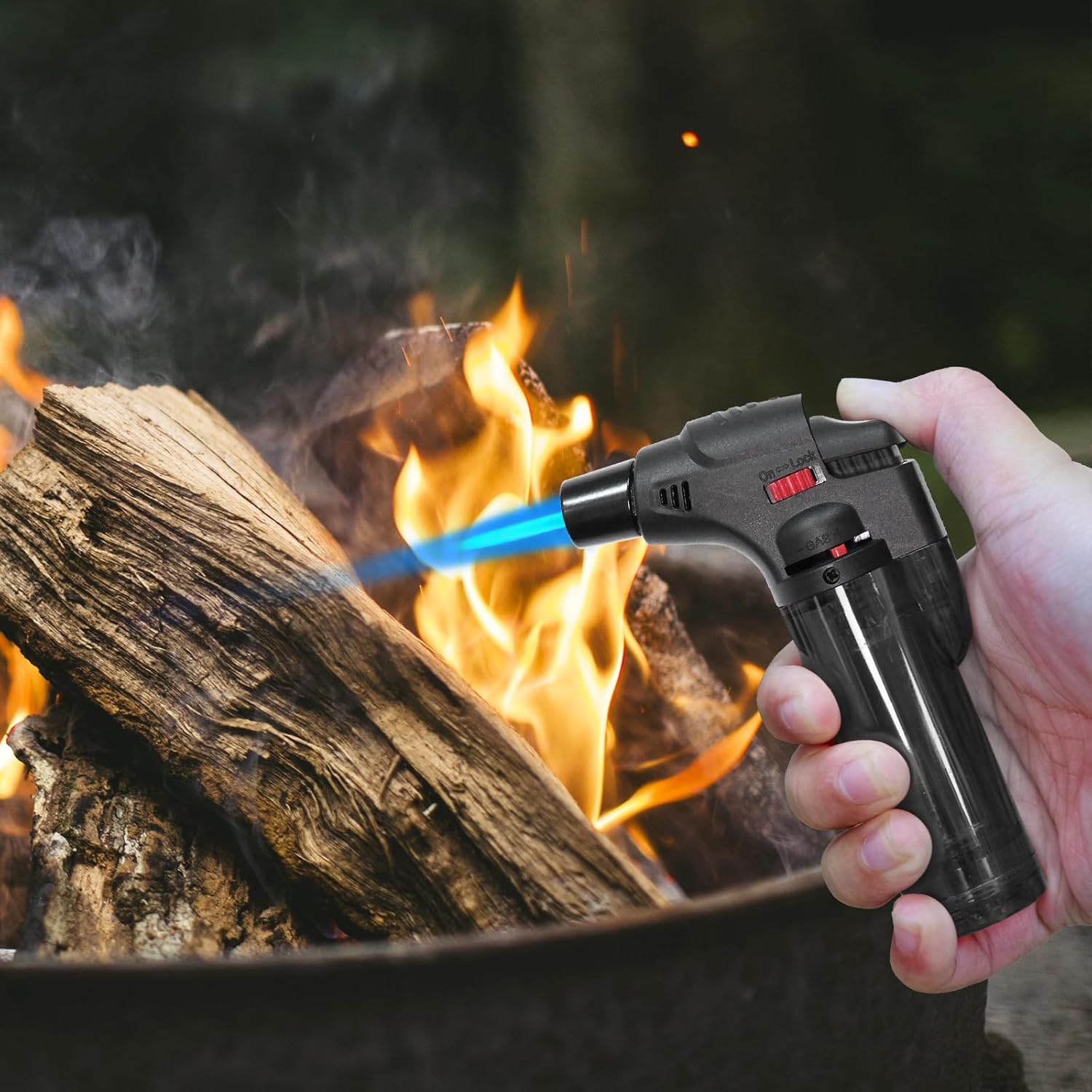 Butane Refillable Jet Flame To - огляд і ціна Outdoor Camping Fireplace