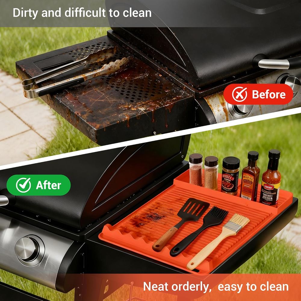 Heat Resistant Silicone Grill  - огляд і ціна Outdoor Camping Grill
