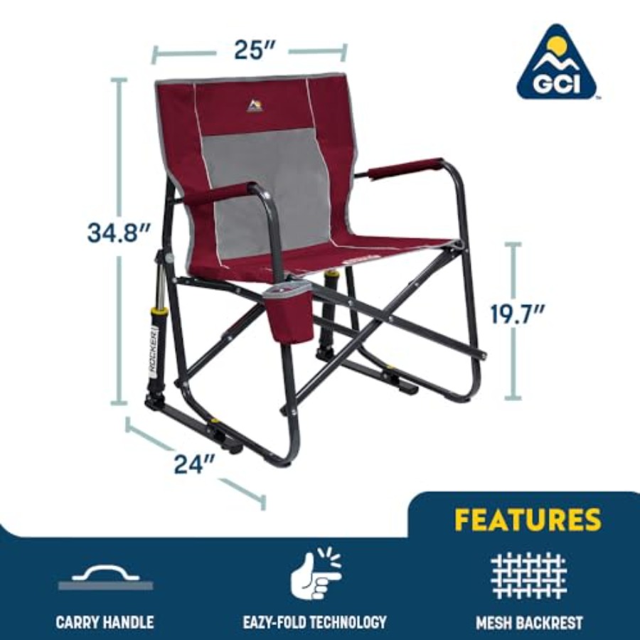 Freestyle Rocker Camping Chair - огляд і ціна Outdoor Camping Rocker