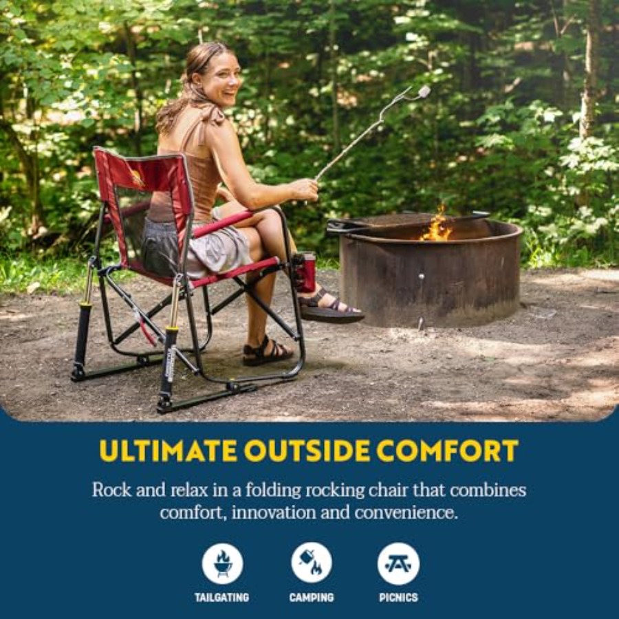 Freestyle Rocker Camping Chair - огляд і ціна Outdoor Camping Rocker