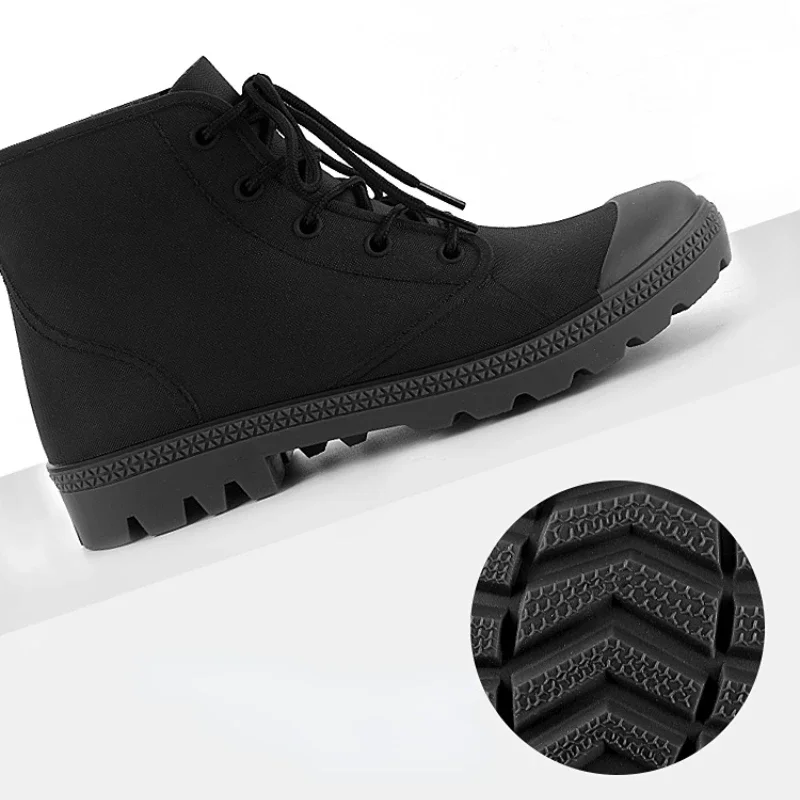 Winter Men Rain Boots Lace-up  - огляд і ціна Outdoor Camping Winter