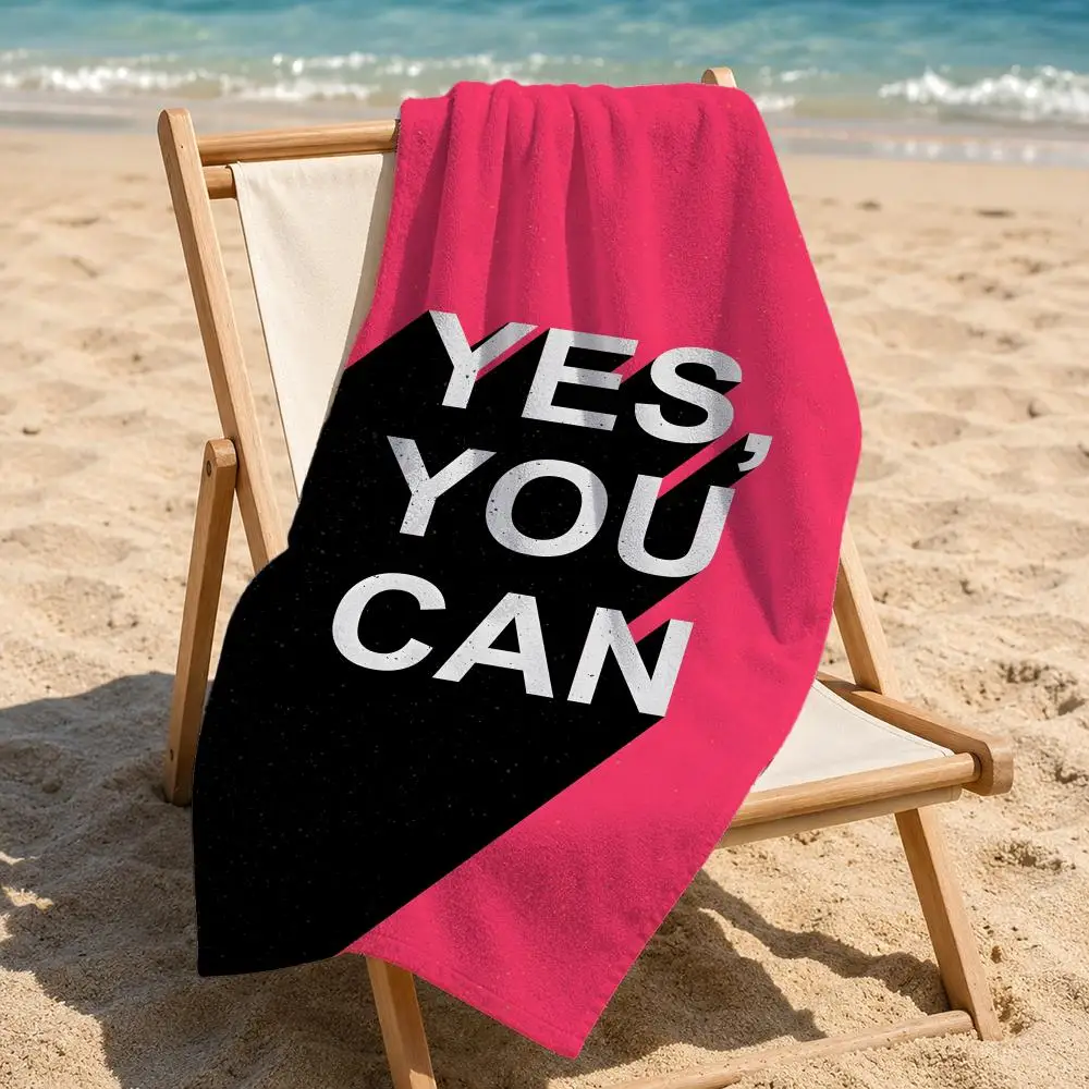 Quote Y-Yes You Can Towel Towe - огляд і ціна Outdoor Camping Quotes
