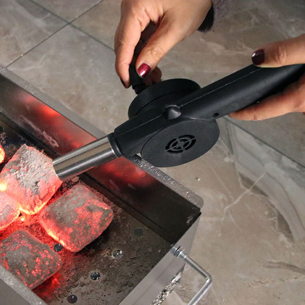 3Pcs Hand Crank Blower Manual  - огляд і ціна Outdoor Camping Fireplace