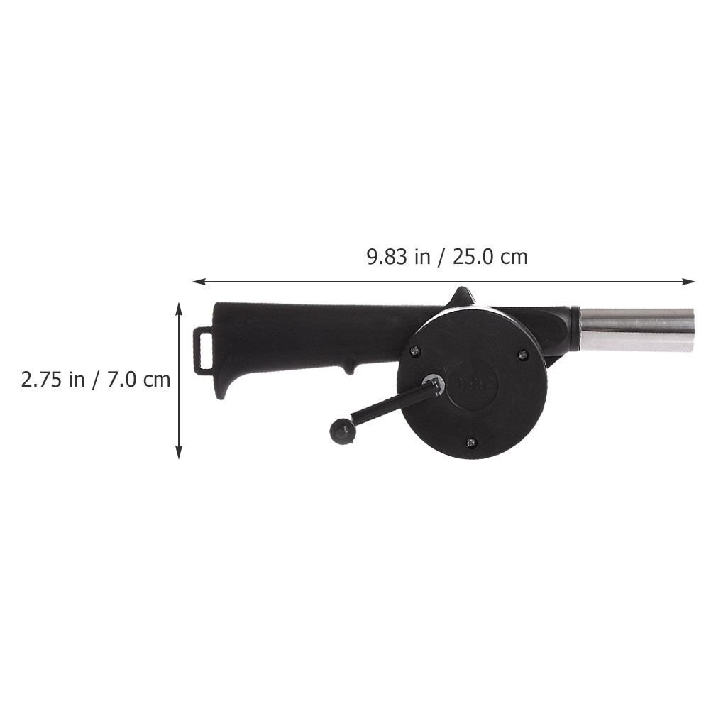 3Pcs Hand Crank Blower Manual  - огляд і ціна Outdoor Camping Fireplace
