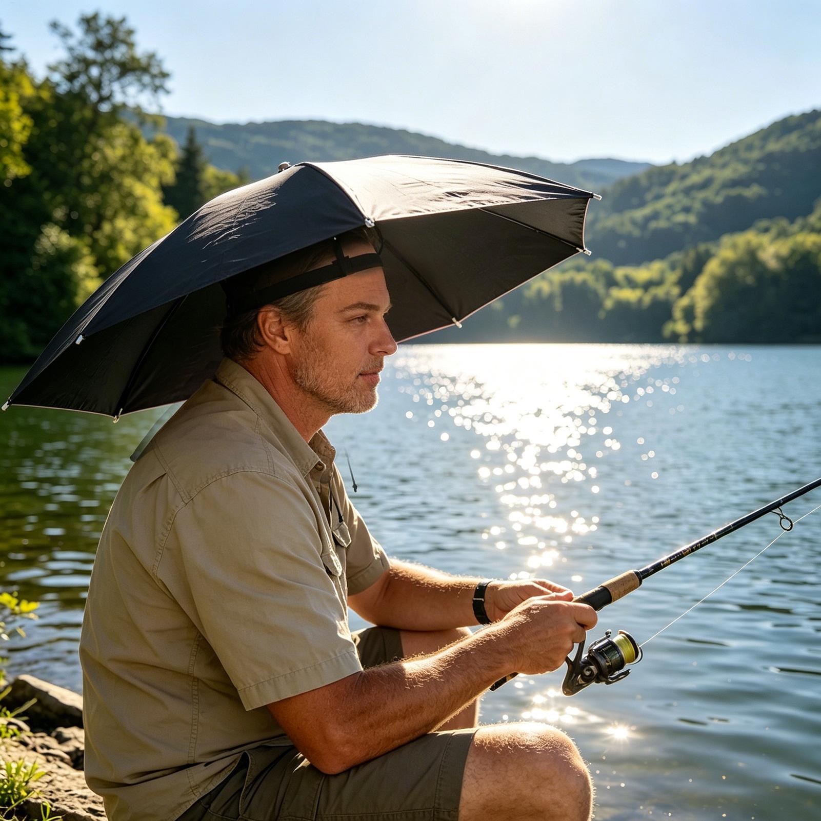 Folding Umbrella Hat Waterproo - огляд і ціна Outdoor Camping Hat